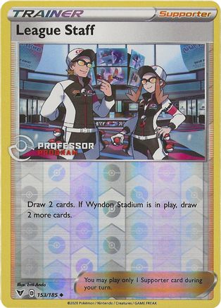League Staff  - Reverse Holofoil - Promo
