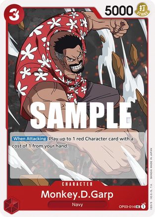 Monkey.D.Garp (OP03-014) - Uncommon