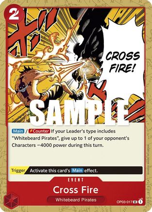Cross Fire (OP03-017) - Uncommon