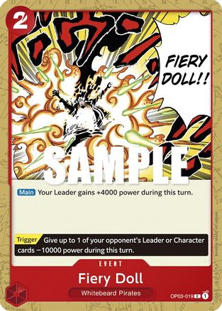 Fiery Doll (OP03-019) - Common