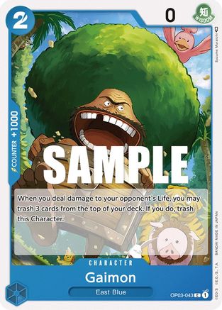 Gaimon (OP03-043) - Common