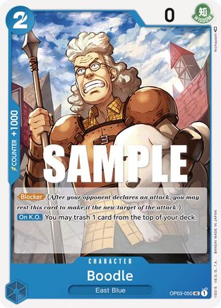 Boodle (OP03-050) - Uncommon