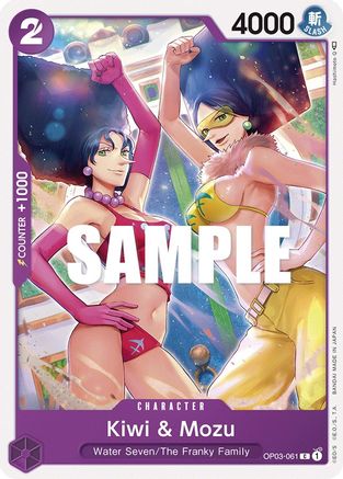Kiwi & Mozu (OP03-061) - Common