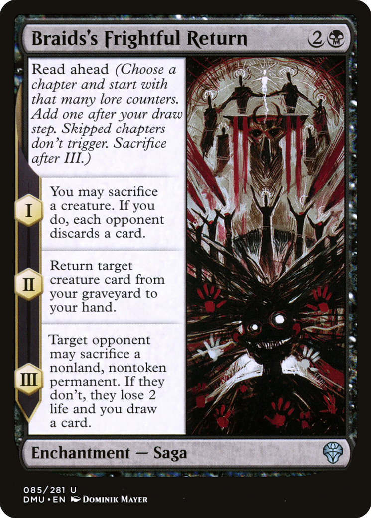 Le retour effrayant de Braids [Dominaria United] 