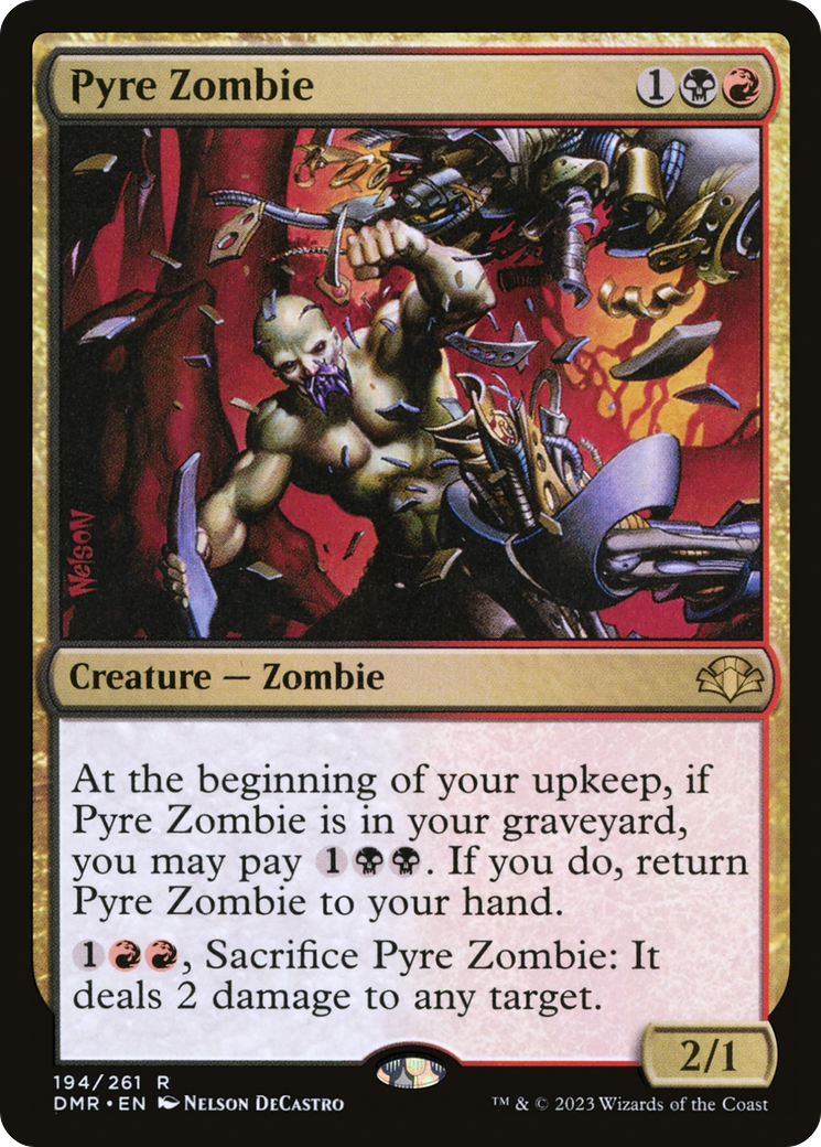 Bûcher Zombie [Dominaria Remasterisé] 