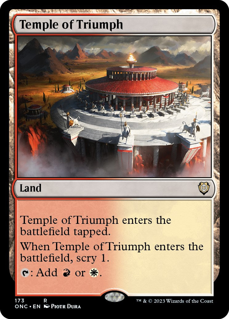 Temple du Triomphe [Phyrexia : Tous seront un seul commandant] 