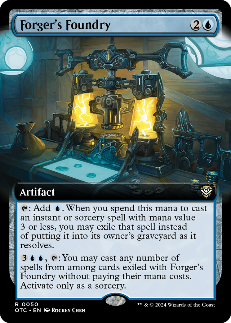 Forger's Foundry (Extended Art) [Commandant des hors-la-loi de Thunder Junction] 