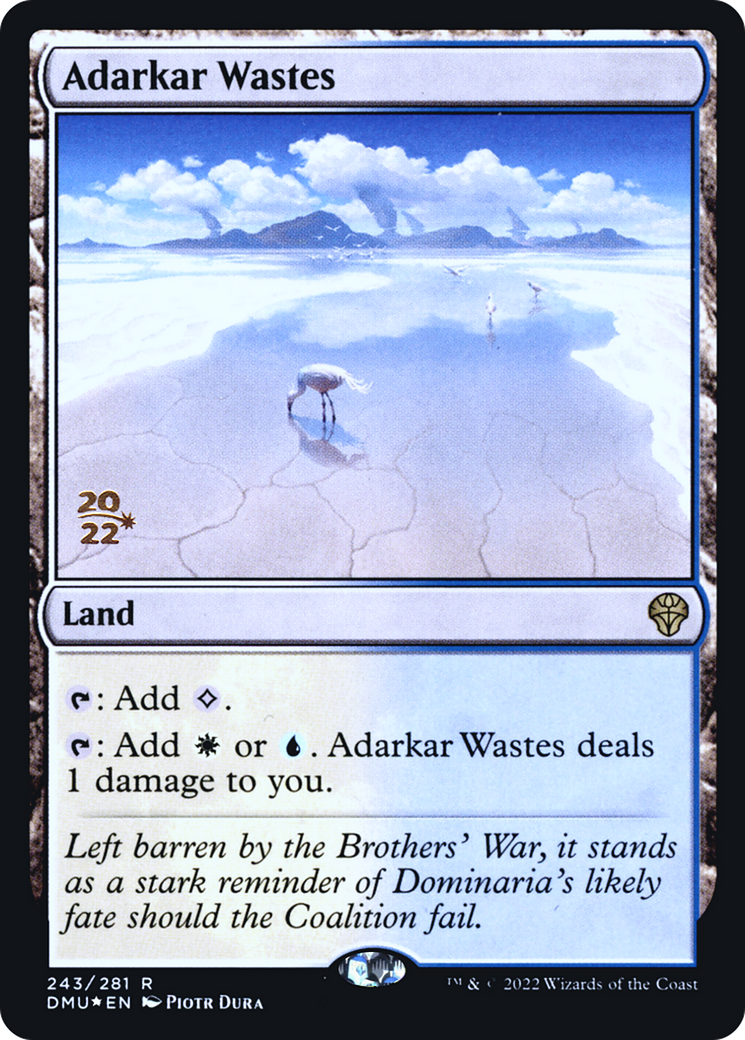 Adarkar Wastes [Promotions avant-première de Dominaria United] 