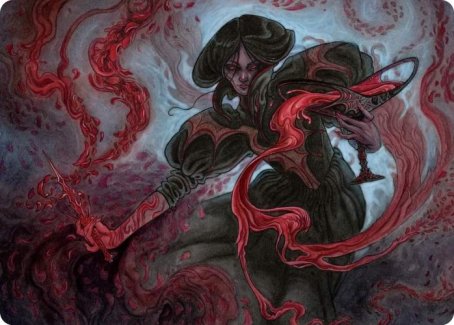 Carte d'art Changement de Fortune [Innistrad : Crimson Vow Art Series] 