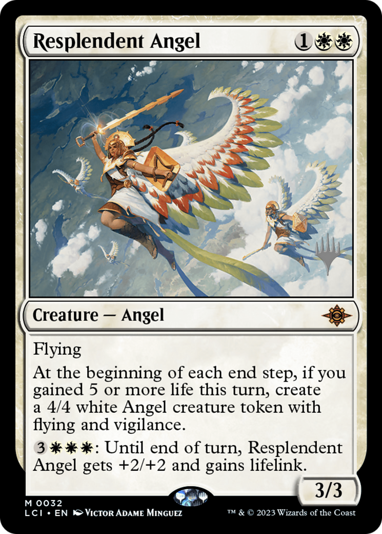 Ange resplendissant (Pack promotionnel) [Les cavernes perdues d'Ixalan Promos] 