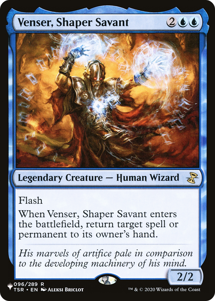 Venser, Shaper Savant [La liste] 