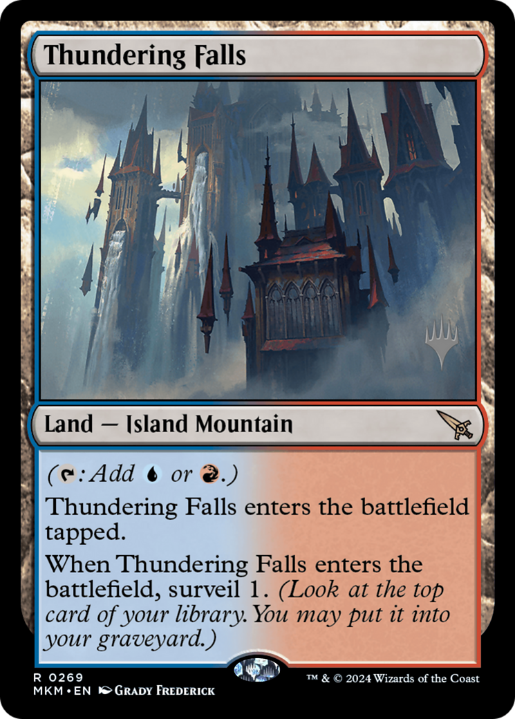 Thundering Falls (Pack Promo) [Meurtres au Manoir Karlov Promos] 
