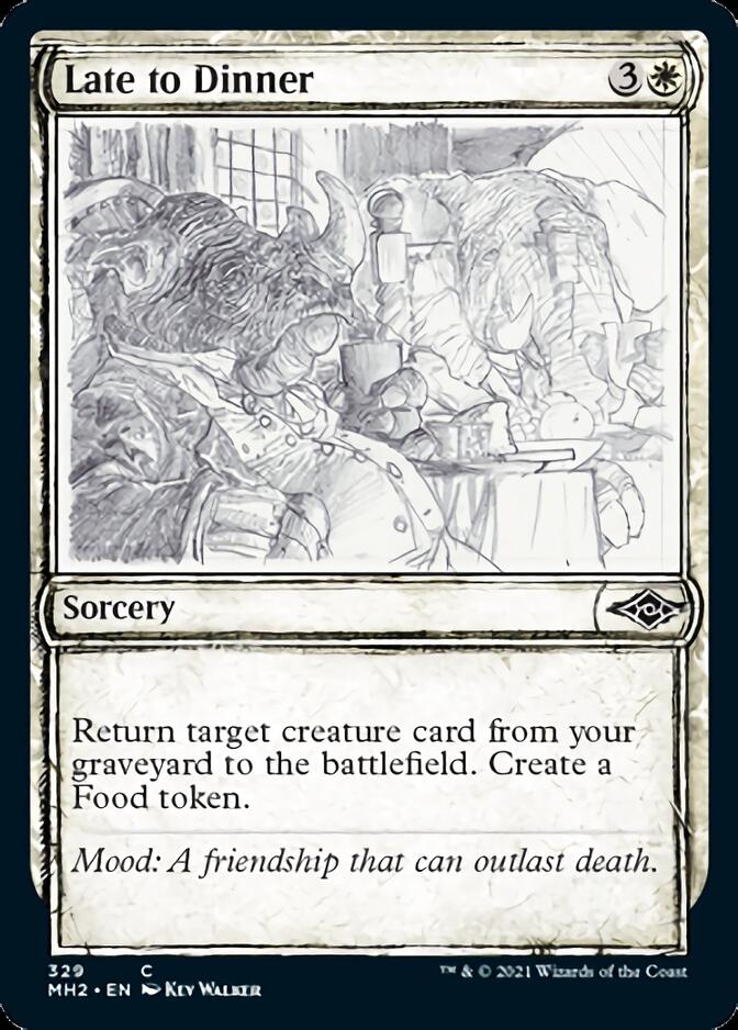 Late to Dinner (Showcase) (MH2-329) - Modern Horizons 2: (Showcase)