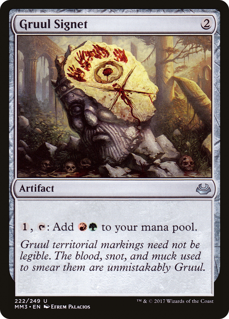 Gruul Signet (MM3-222) - Modern Masters 2017