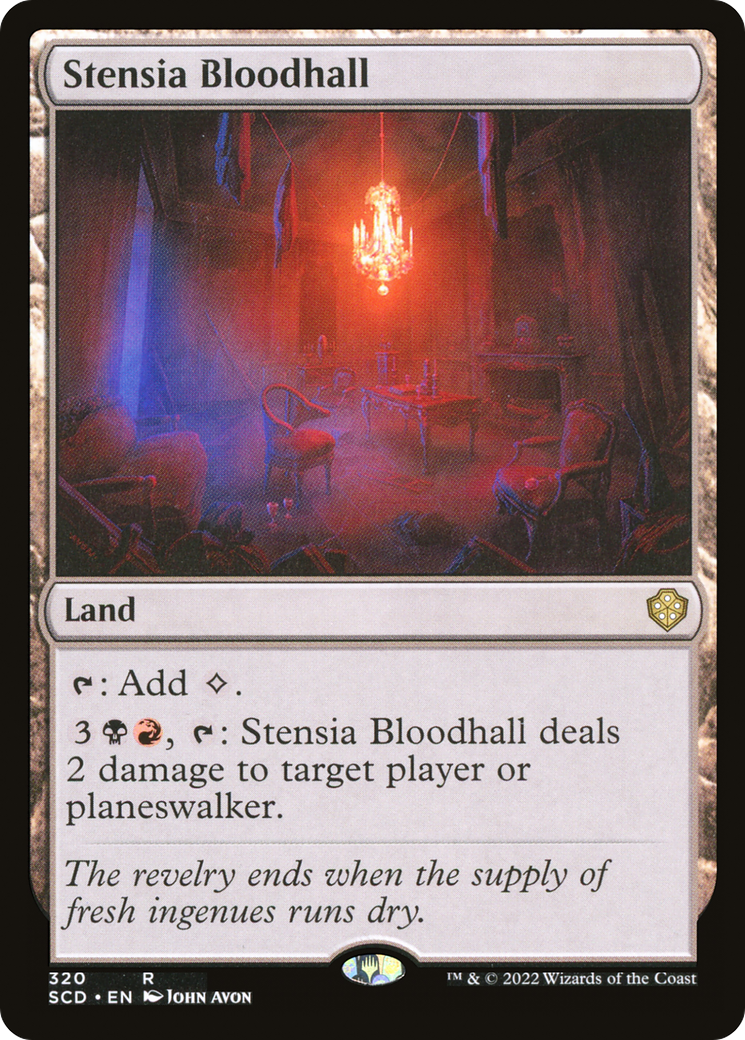 Stensia Bloodhall [Decks de commande de démarrage] 