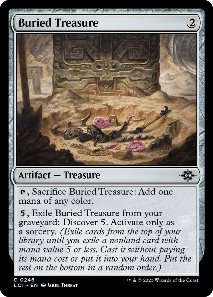 Trésor enfoui [Les cavernes perdues d'Ixalan] 