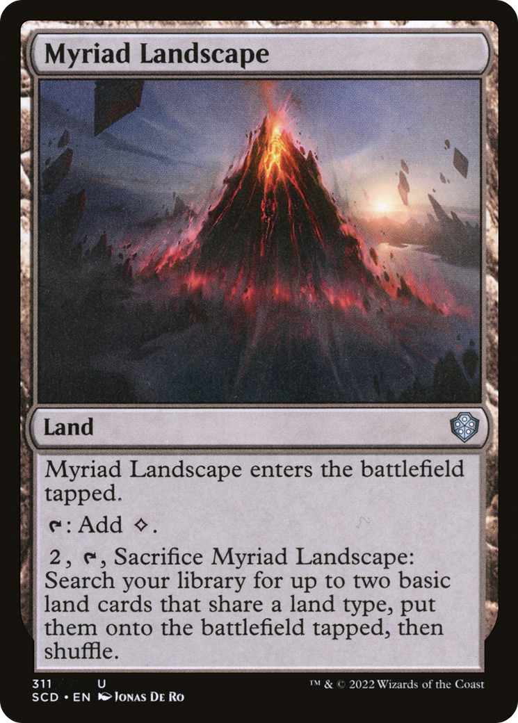 Myriade de paysages [Decks Commander de démarrage] 