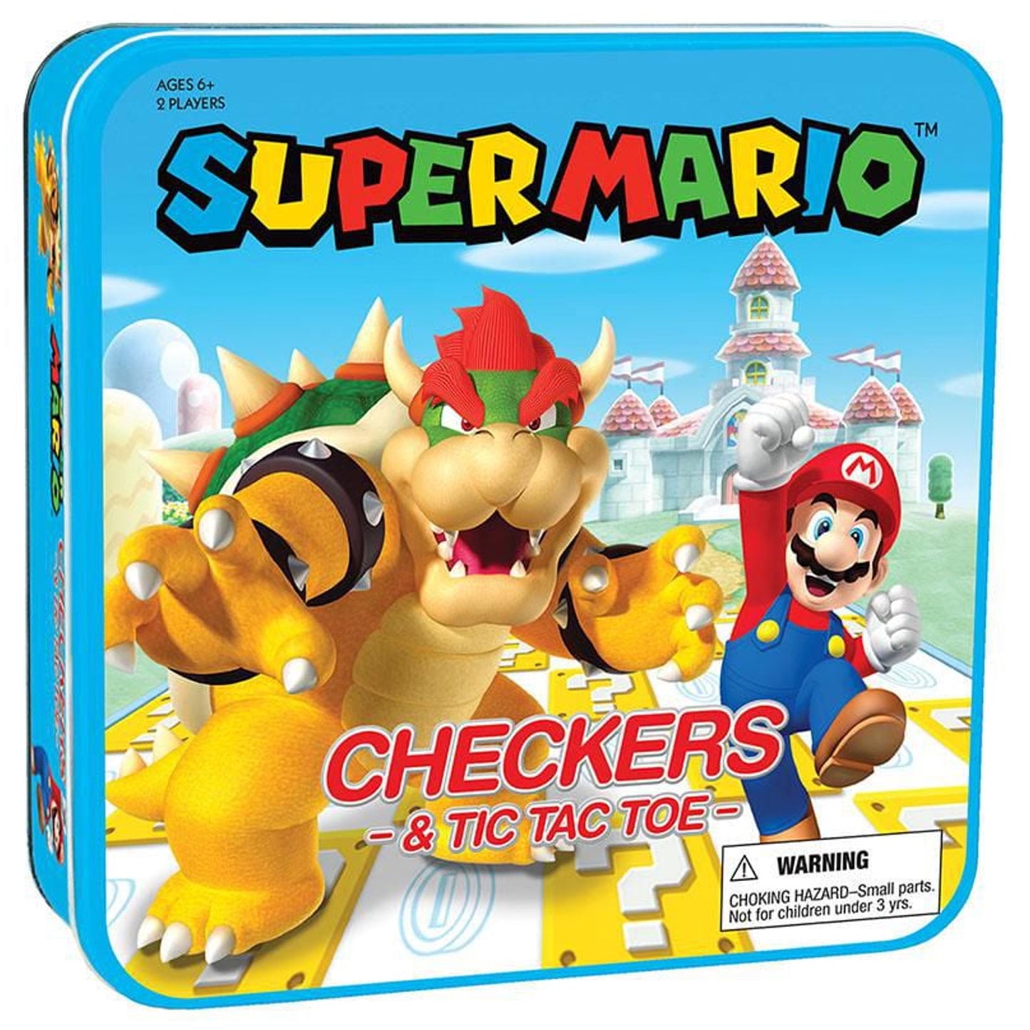 Super Mario Checkers & Tic Tac Toe