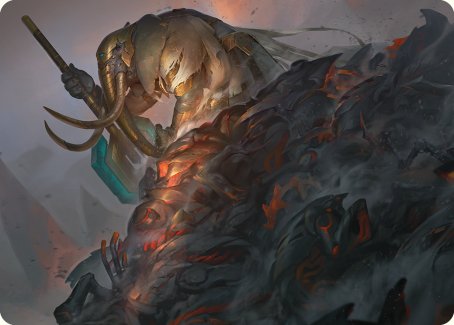 Carte d'art contre toute attente [Phyrexia : All Will Be One Art Series] 