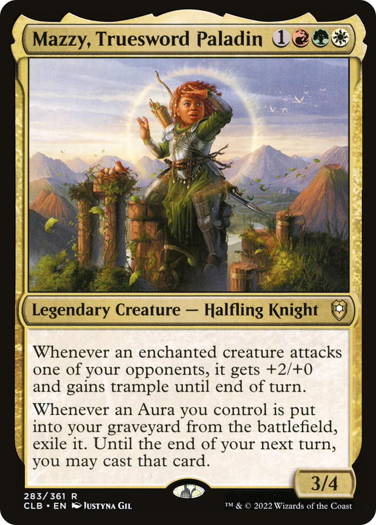 Mazzy, Truesword Paladin [Commander Legends : Bataille de Baldur's Gate] 