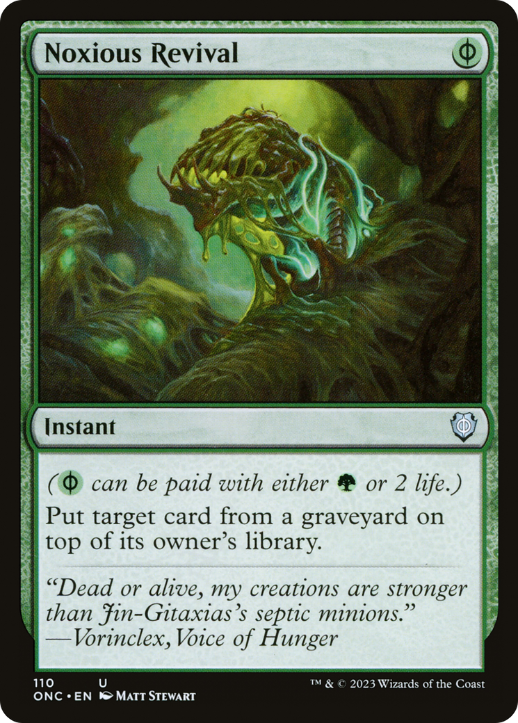 Noxious Revival [Phyrexia : Tous seront un seul commandant] 