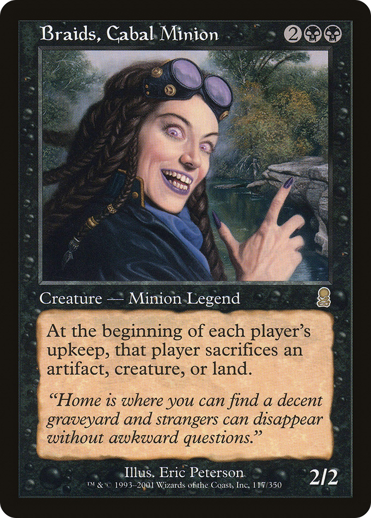 Braids, Cabal Minion (ODY-117) - Odyssey