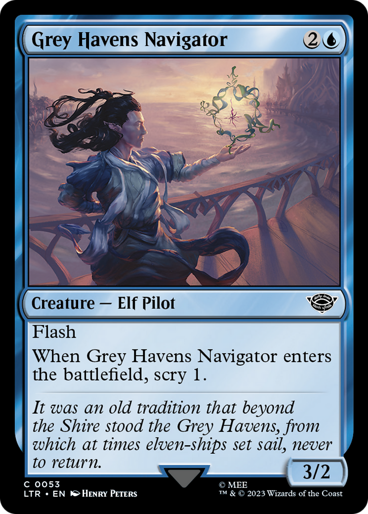 Navigateur Grey Havens [Le Seigneur des Anneaux : Les Contes de la Terre du Milieu] 