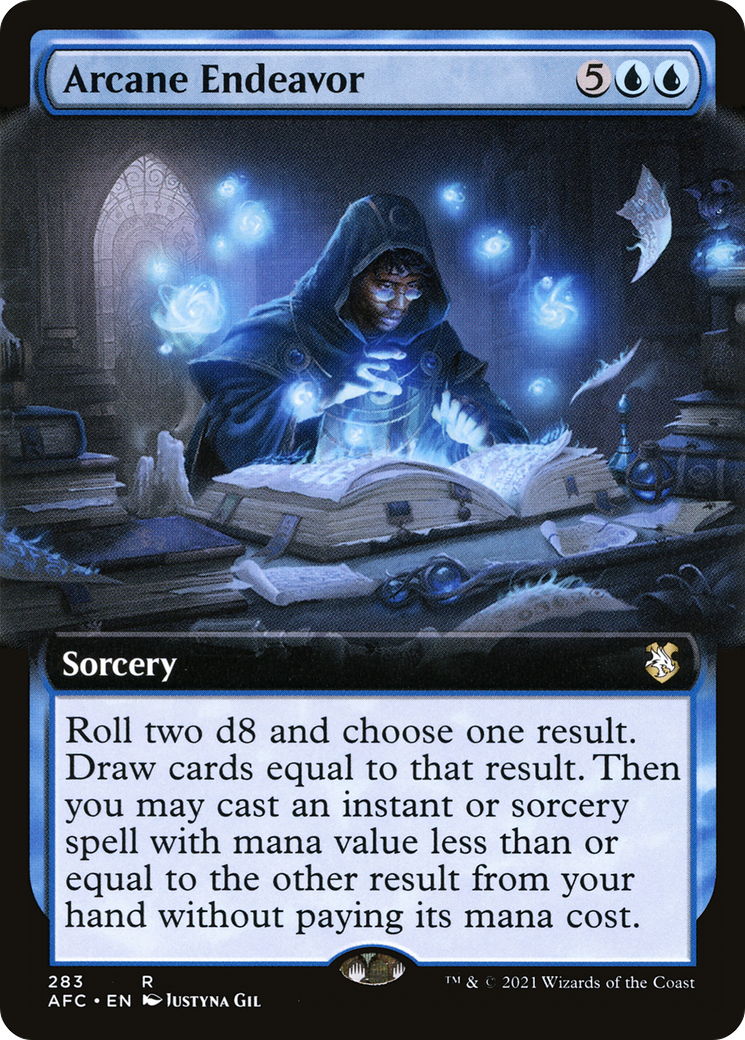 Arcane Endeavour (Extended Art) [Donjons &amp; Dragons : Aventures dans le commandant des royaumes oubliés] 