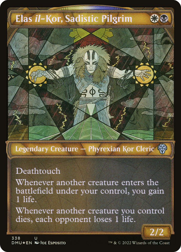 Elas il-Kor, pèlerin sadique (vitrine texturée) [Dominaria United] 
