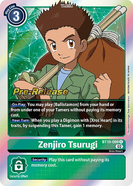 Zenjiro Tsurugi [BT10-090] [Cartes pré-lancement Xros Encounter] 