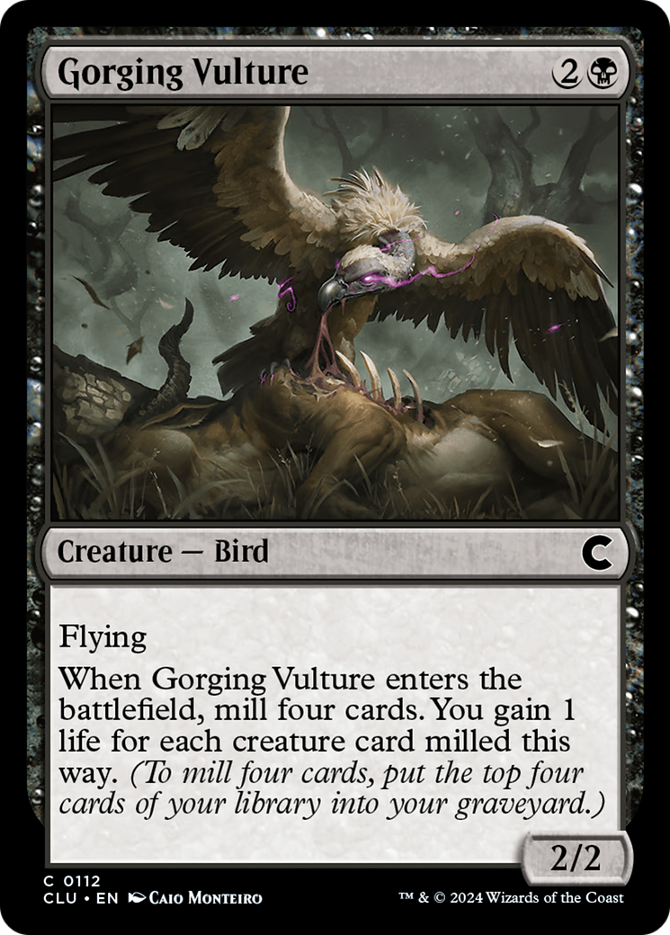 Vautour gavant [Ravnica: Clue Edition] 