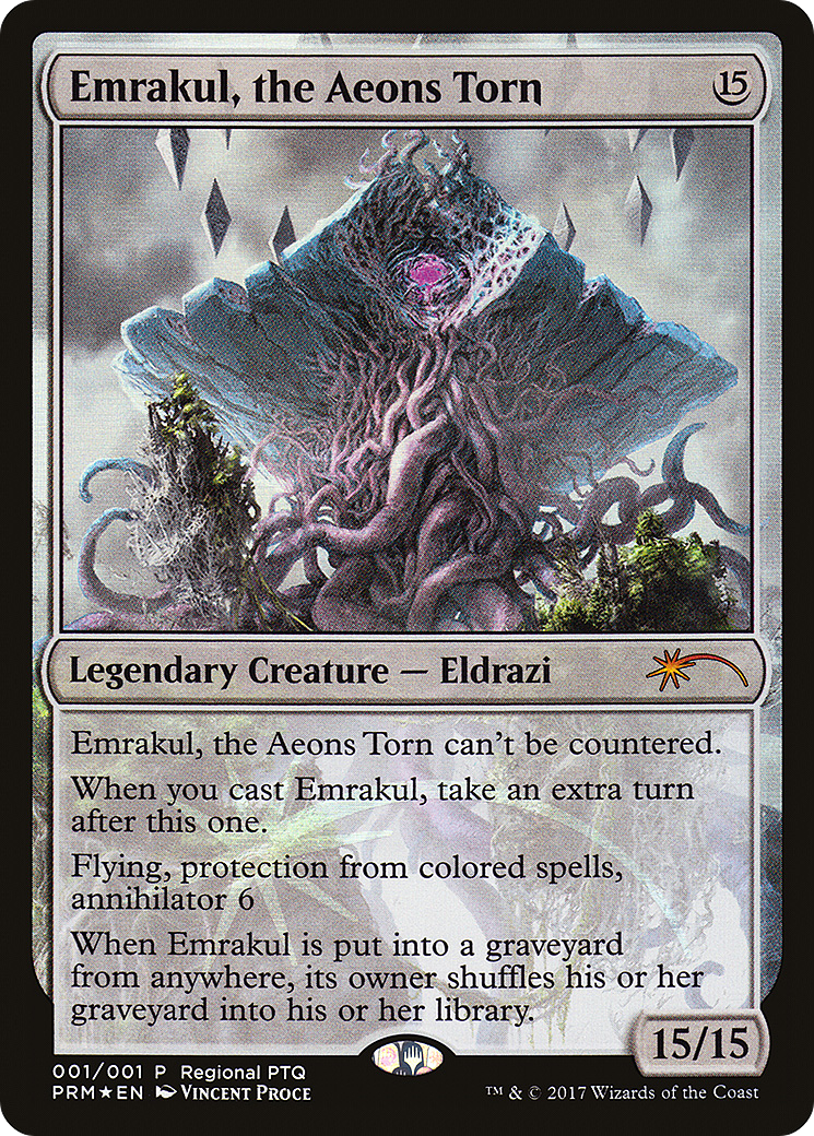 Emrakul, the Aeons Torn (PTP-2017) - Pro Tour Promos Foil