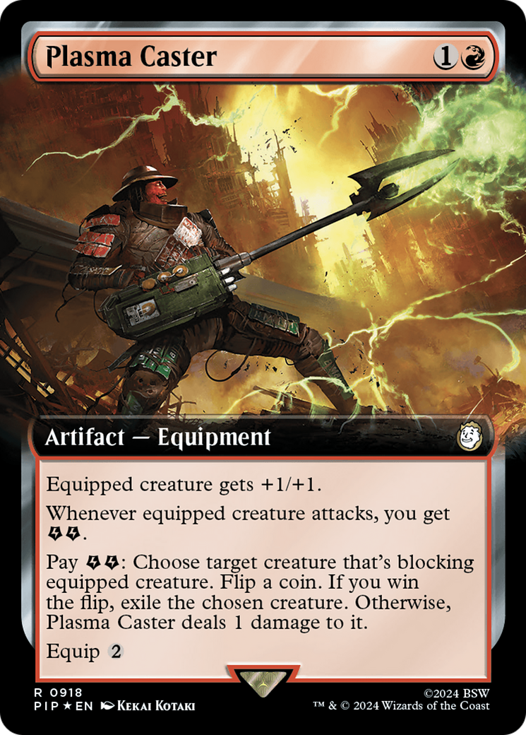 Lanceur de plasma (Art étendu) (Surge Foil) [Fallout] 