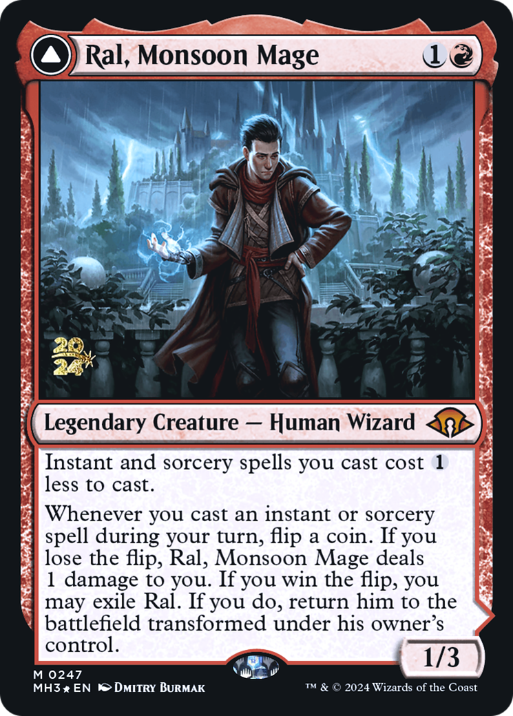 Ral, Monsoon Mage [Promotions avant-première de Modern Horizons 3] 