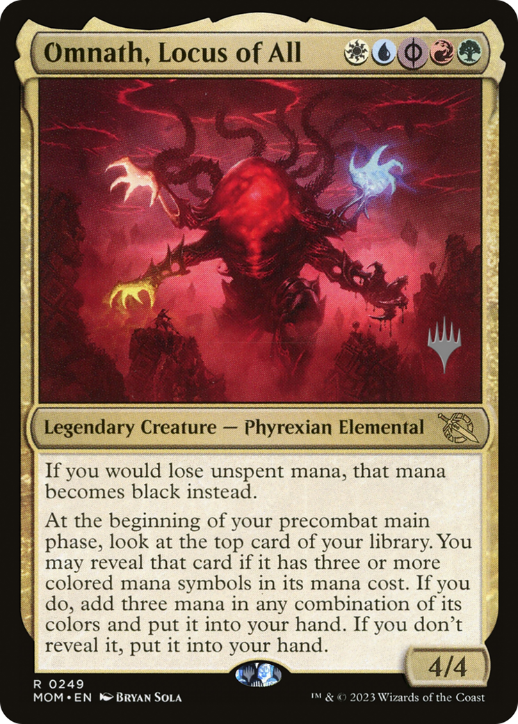 Omnath, Locus of All (Pack promotionnel) [Promotions de la Marche de la Machine] 