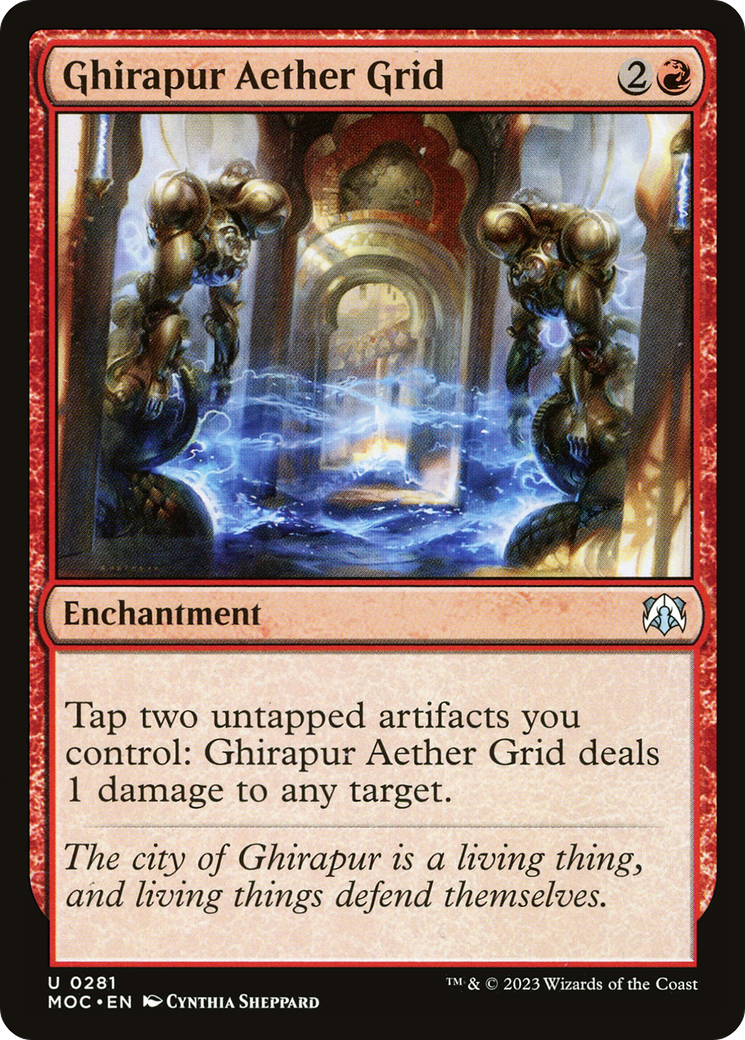 Ghirapur Aether Grid [Marche du commandant de la machine] 