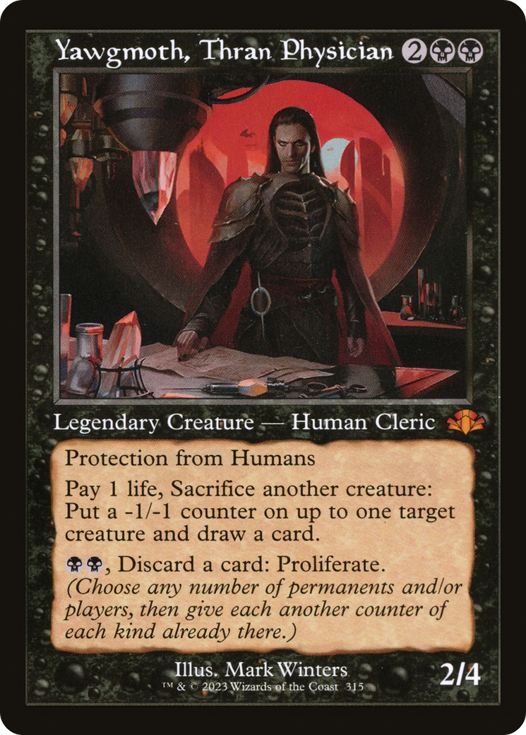 Yawgmoth, Thran Physician (Rétro) [Dominaria Remastered] 