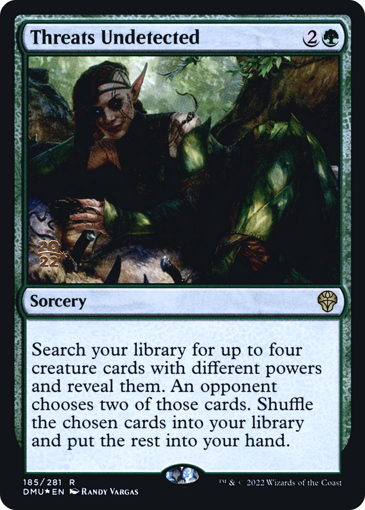 Menaces non détectées [Promotions avant-première de Dominaria United] 