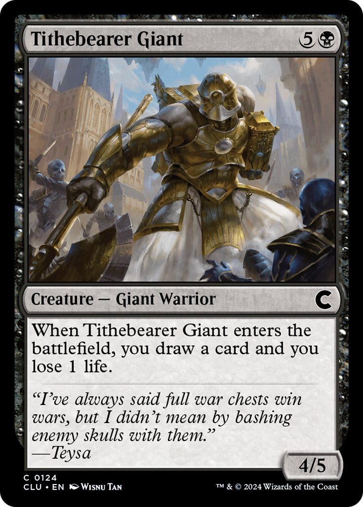 Géant porteur de dîme [Ravnica: Clue Edition] 