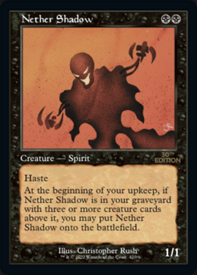 Nether Shadow (Rétro) [Édition 30e anniversaire] 