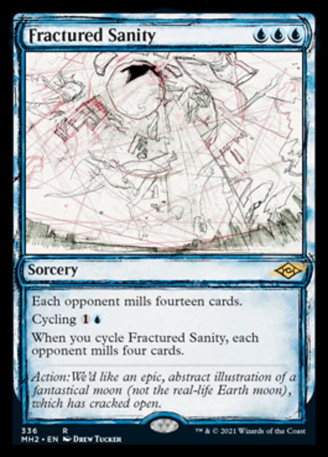 Fractured Sanity (MH2-336) - Modern Horizons 2: (Showcase)