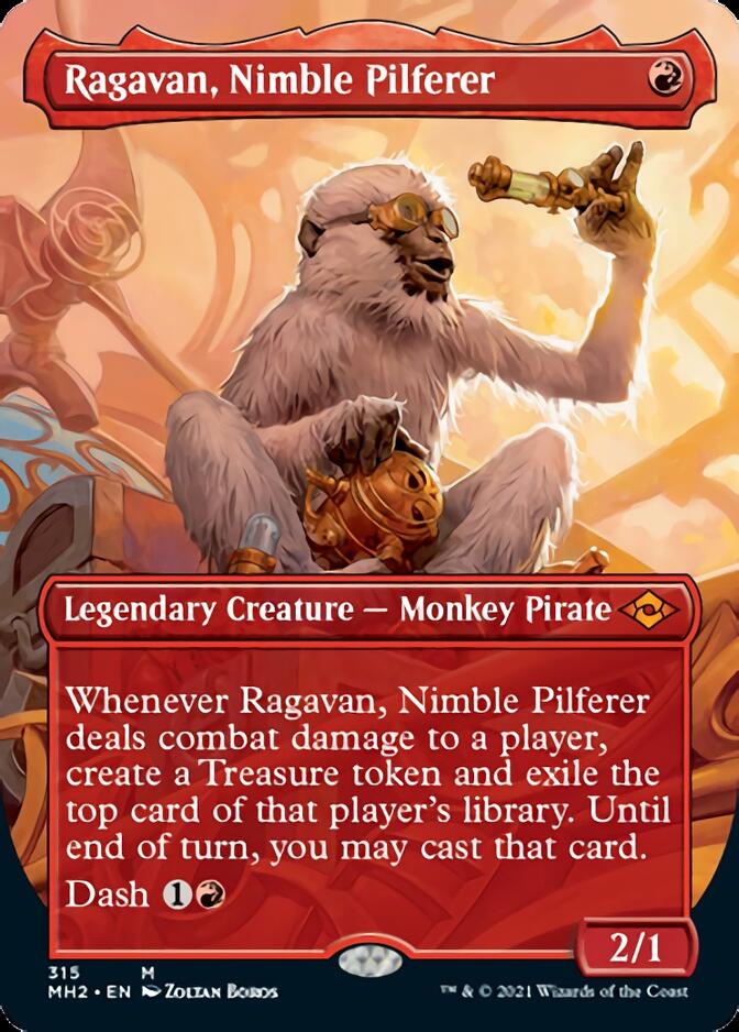 Ragavan, Nimble Pilferer (Art alternatif sans frontières) [Modern Horizons 2] 