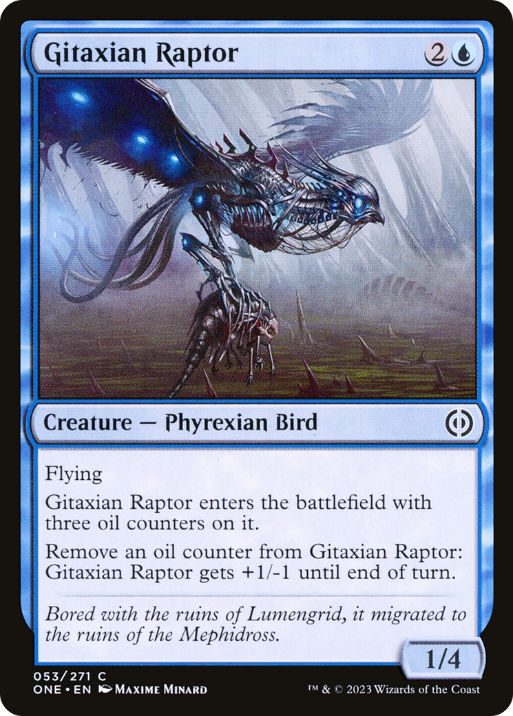 Raptor Gitaxian [Phyrexia : Tous seront un] 