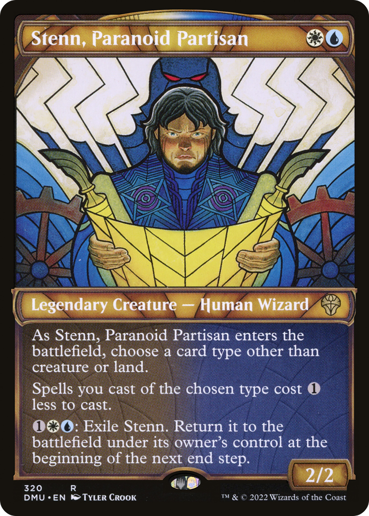 Stenn, partisan paranoïaque (vitrine) [Dominaria United] 