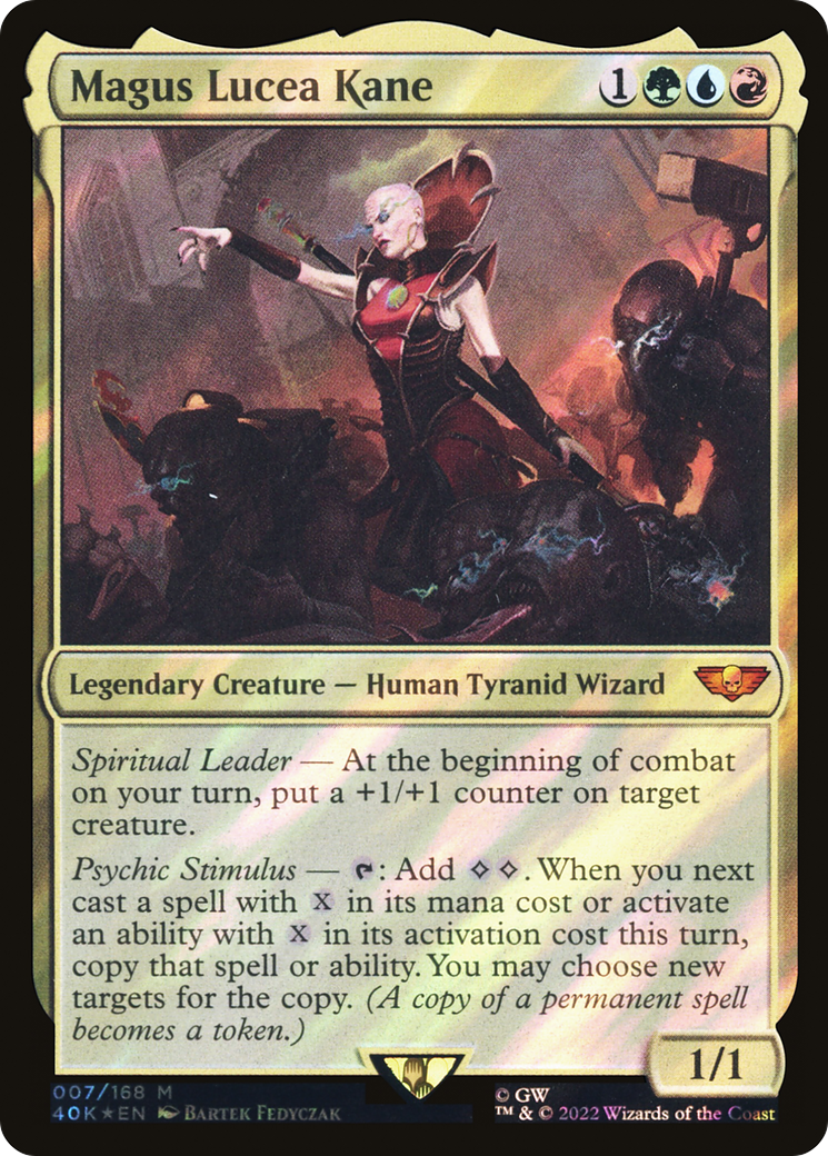 Mage Lucea Kane (Surge Foil) [Warhammer 40,000] 