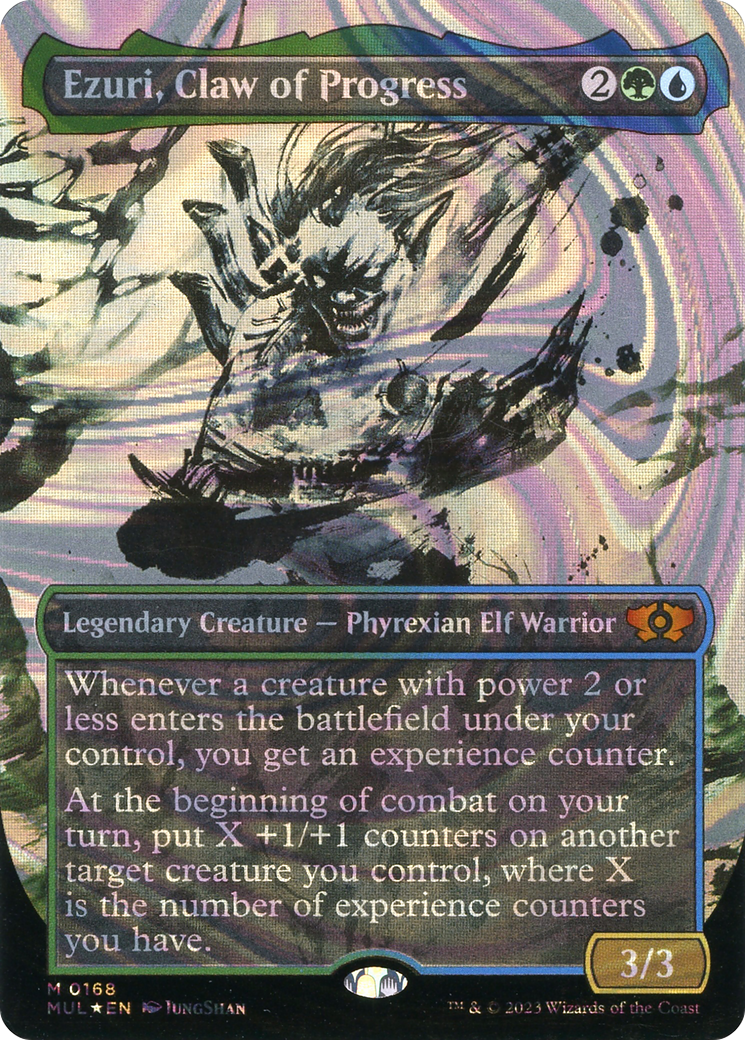 Ezuri, griffe du progrès (Halo Foil) [Légendes multivers] 