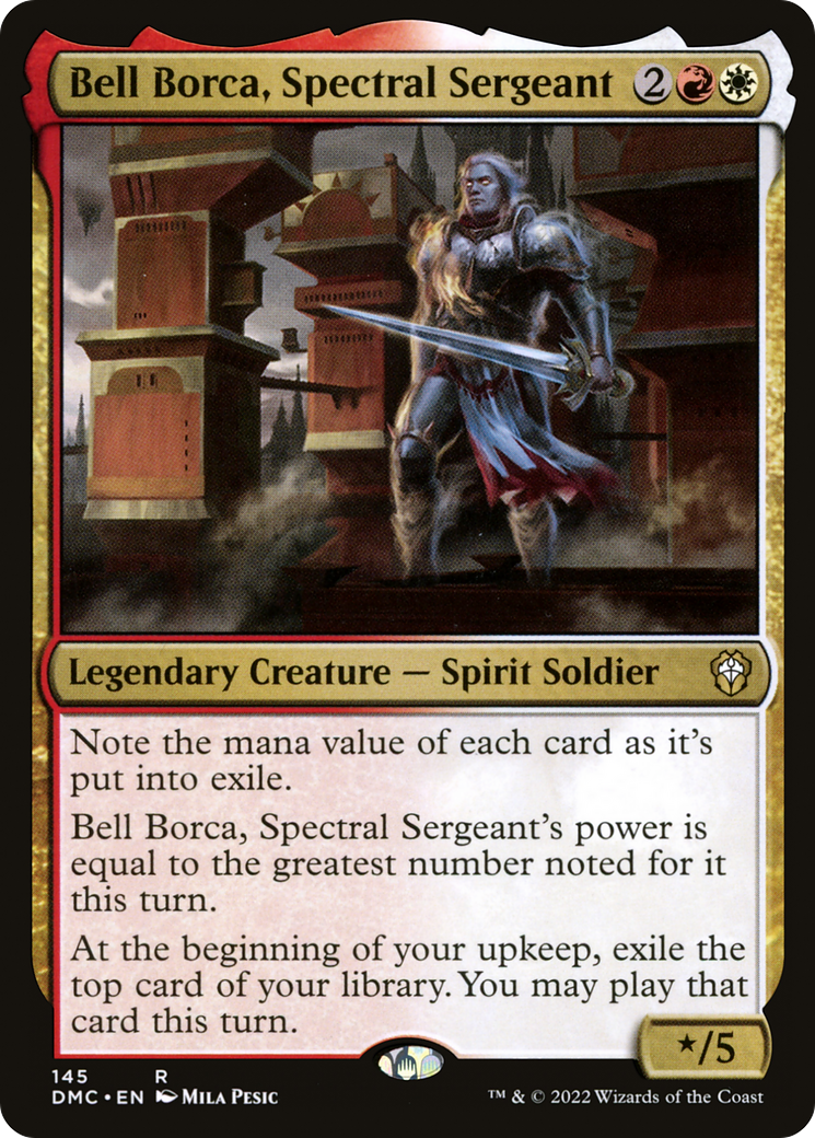 Bell Borca, sergent spectral [commandant de Dominaria United] 