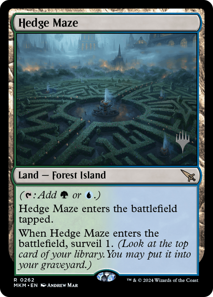 Hedge Maze (Pack Promo) [Meurtres au Manoir Karlov Promos] 