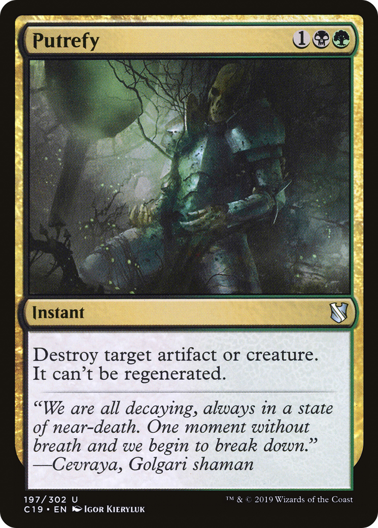 Putréfier [Commandant 2019] 