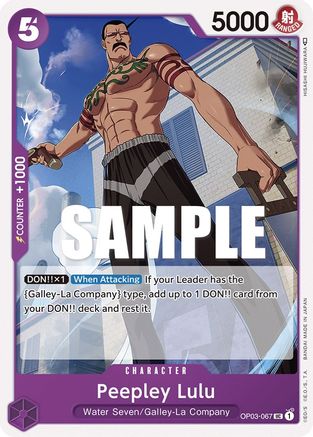 Peepley Lulu (OP03-067) - Uncommon